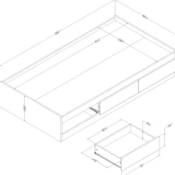 South Shore Twin, Full & Queen Beds><noscript><img width=