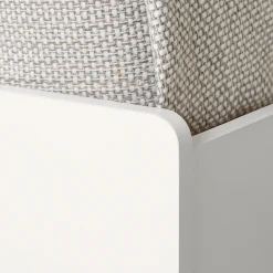 South Shore Twin Mates Bed With Bookcase Headboard Set - Reevo Pure White