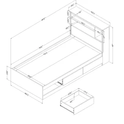 South Shore Twin, Full & Queen Beds><noscript><img width=