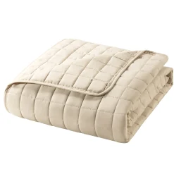 Kids Cathay Home Comforters & Quilts|Twin Bedding>Twin Quilt Set - Cream