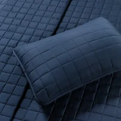 Kids Cathay Home Twin Quilt Set - Navy
