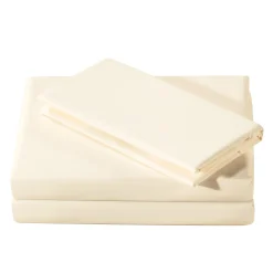 Kids Cathay Home Twin Sheet Set - Coconut Milk