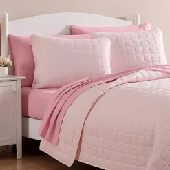 Kids Cathay Home Twin Sheet Set - Pink Nectar