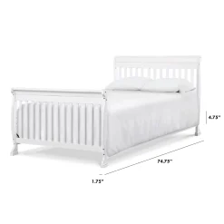 Million Dollar Baby Toddler Rails|Cribs & Mattresses>Twin/Full Size Bed Conversion Kit - White