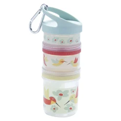 Kids Sugarbooger Snack Bags & Containers|Tableware>Twist & Snack Stacker - Hummingbird