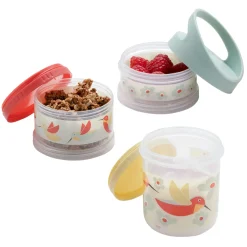 Kids Sugarbooger Snack Bags & Containers|Tableware>Twist & Snack Stacker - Hummingbird