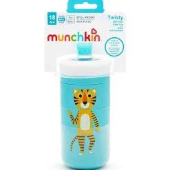 Kids Munchkin Twisty 9oz Sippy Cup - Blue Animal