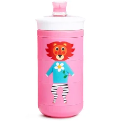 Kids Munchkin Twisty 9oz Sippy Cup - Pink Animal