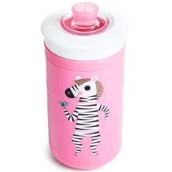 Kids Munchkin Twisty 9oz Sippy Cup - Pink Animal