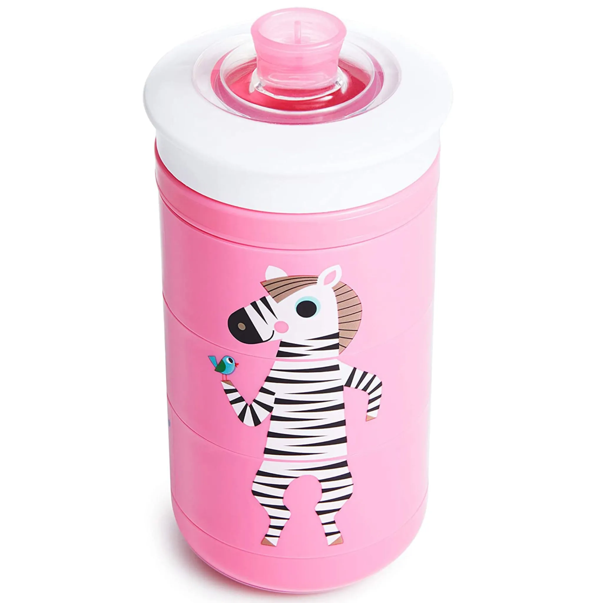Kids Munchkin Twisty 9oz Sippy Cup - Pink Animal