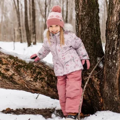 Kids Perlimpinpin Two-Piece Snowsuit Flowers 2-6 years