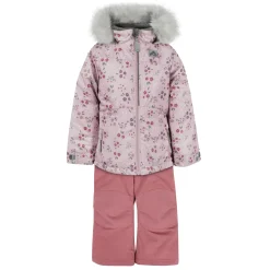 Kids Perlimpinpin Two-Piece Snowsuit Flowers 2-6 years