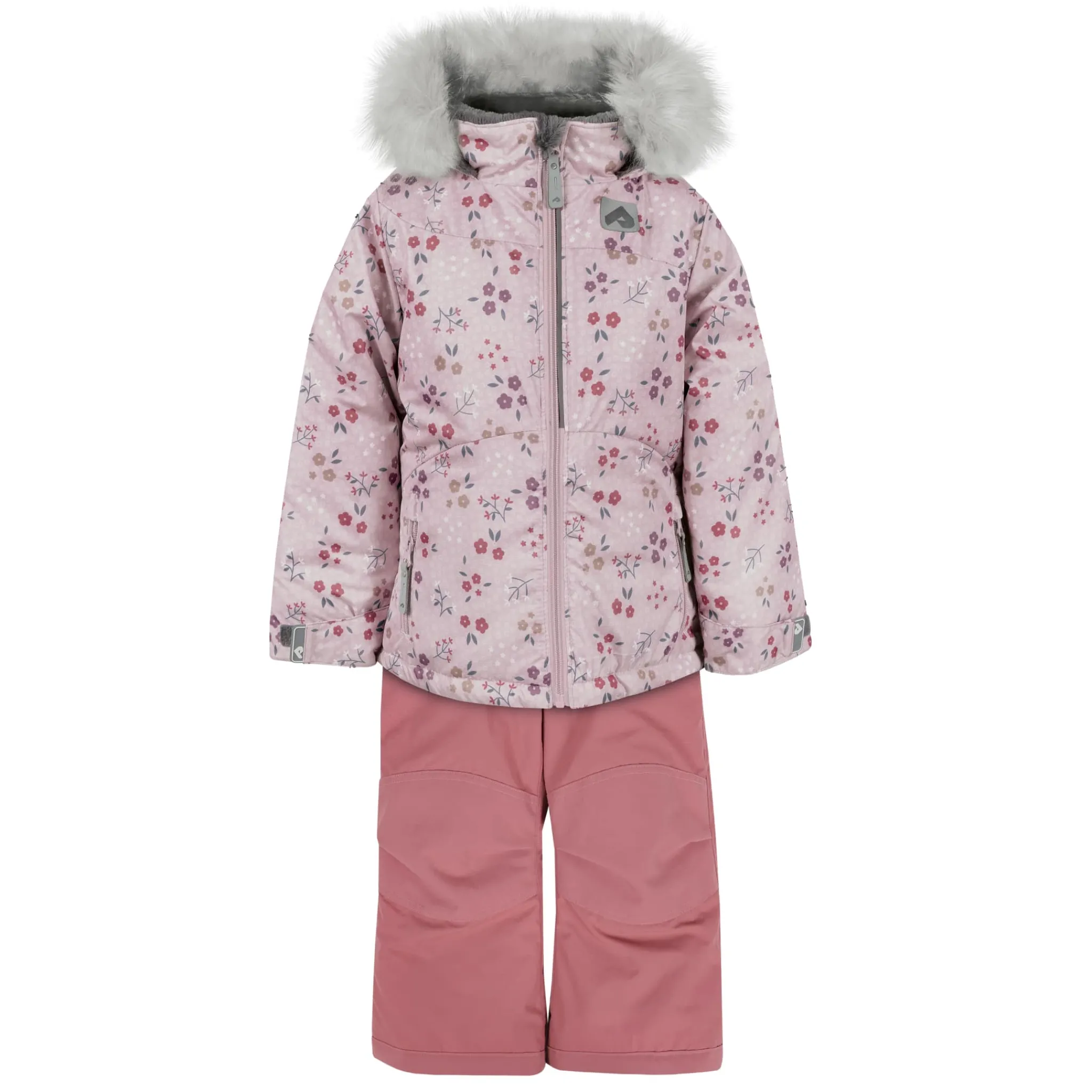 Kids Perlimpinpin Two-Piece Snowsuit Flowers 2-6 years