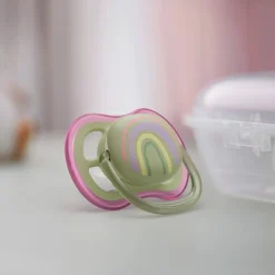 Philips Avent Ultra Air Pacifier 0-6m Lilac Sun/Green Rainbow 2-pack