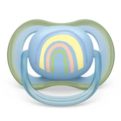 Philips Avent Ultra Air Pacifier 0-6m Smiling Sun / Blue Rainbow 2-pack