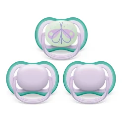 Philips Avent Pacifiers & Clips|Pacifiers & Clips>Ultra Air Pacifier Night Lila
