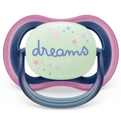 Philips Avent Ultra Air Pacifier Nighttime 6-18m Falling Star/Dreams 2-pack