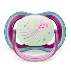 Philips Avent Ultra Air Pacifier Nighttime 6-18m Falling Star/Dreams 2-pack