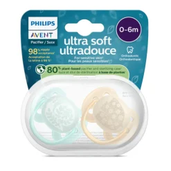 Philips Avent Ultra Soft Pacifier 0-6m Bird/ Snail (2)