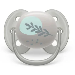Philips Avent Pacifiers & Clips|Pacifiers & Clips>Ultra Soft Pacifier 6-18m Blue Dove / Silver Leaf 2-pack