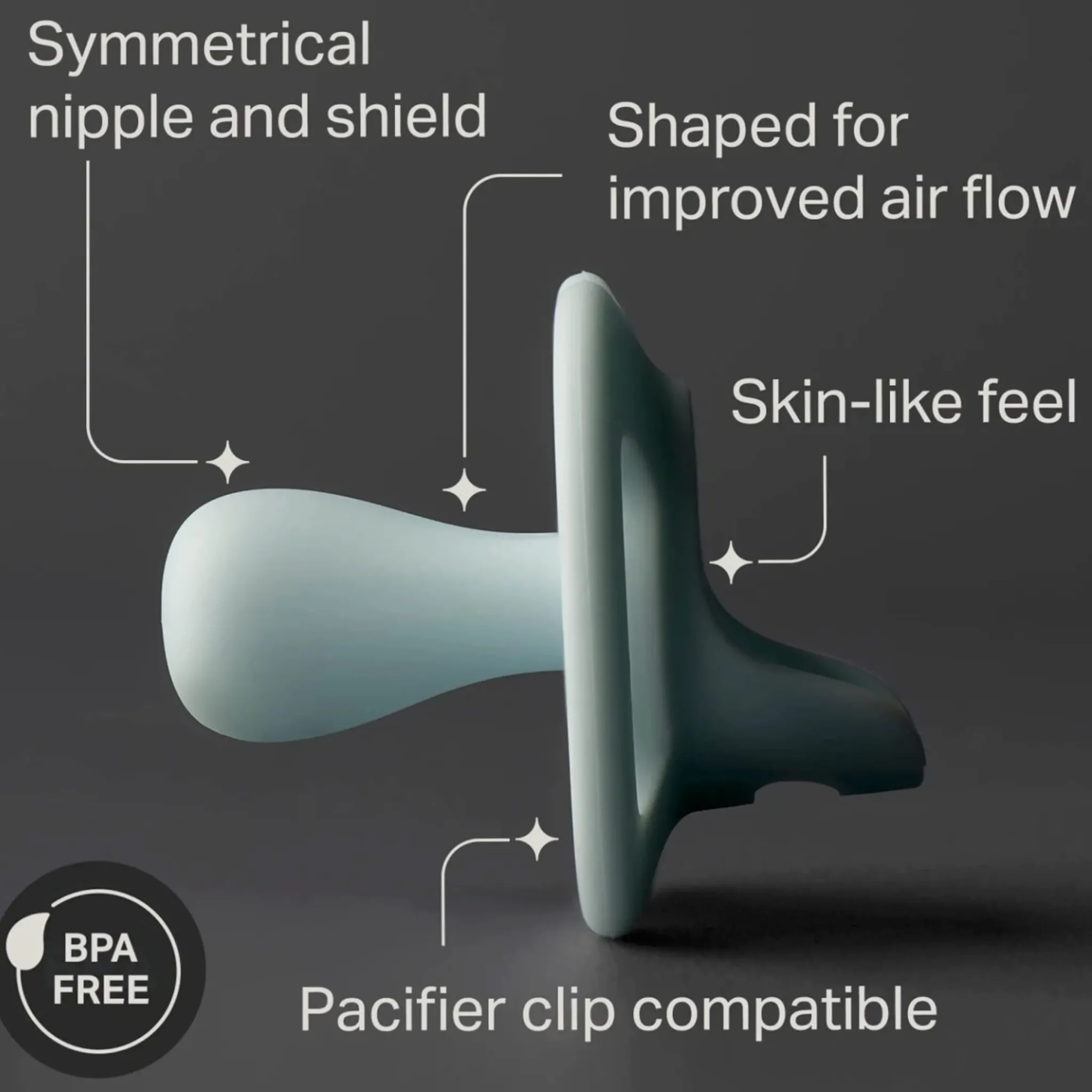 Tommee Tippee Pacifiers & Clips|Pacifiers & Clips>Ultra-Light Stayput Pacifier 6-18months