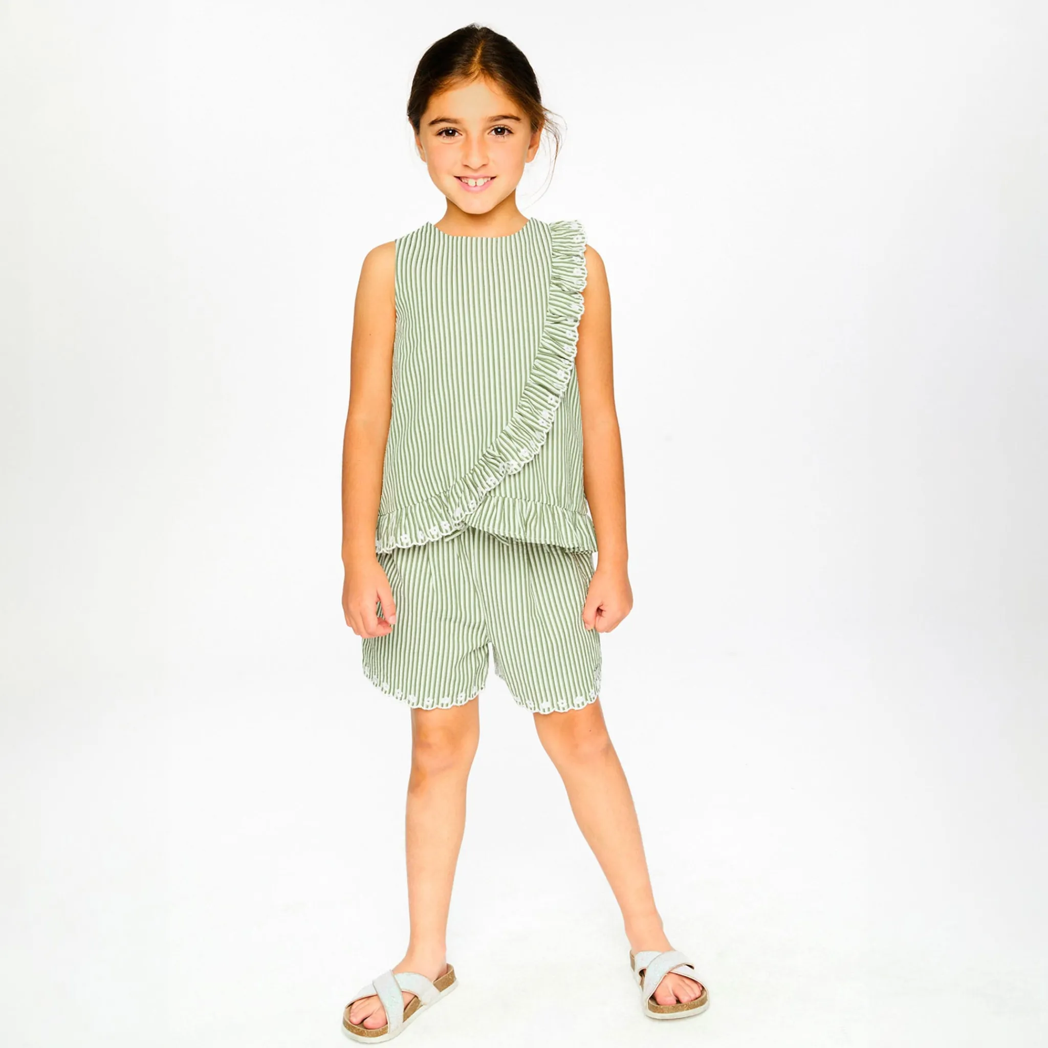 Kids Deux par Deux Under My Hat Tank Top 3-6