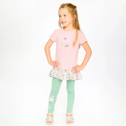 Kids Deux par Deux Under My Straw Hat Legging7-10