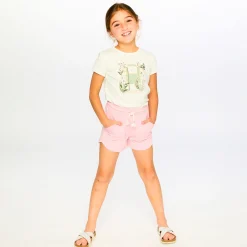 Kids Deux par Deux Tops>Under My Straw Hat T-shirt 3-6