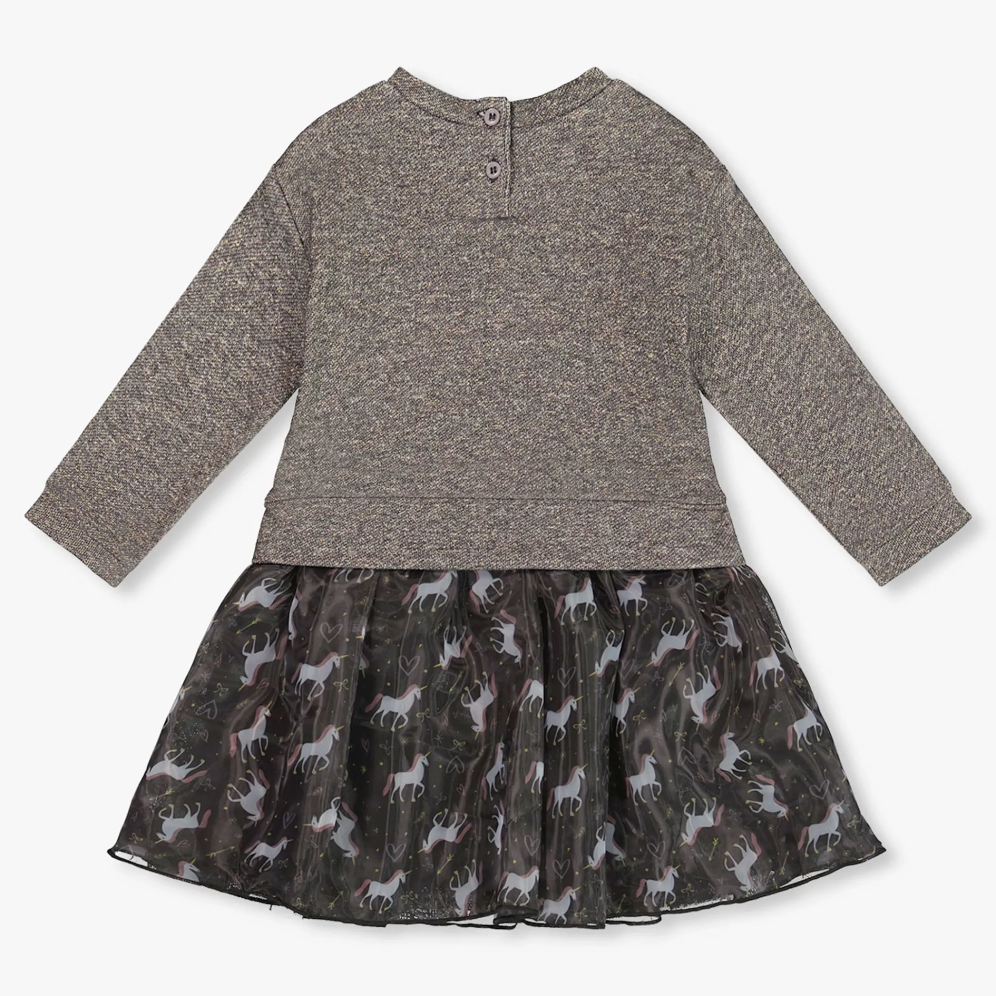 Kids Deux par Deux Unicorn Dress 3-6