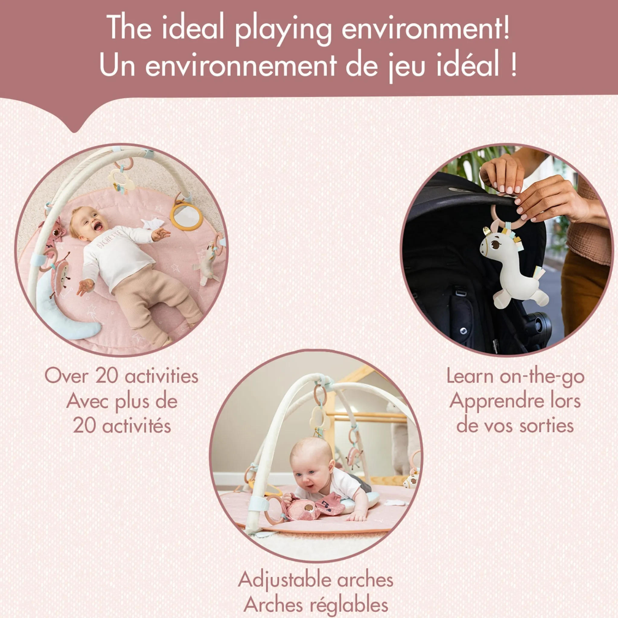 Tiny Love Developmental Toys|Play Mat>Unicorn Developmental Gymini
