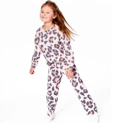 Kids Deux par Deux Unicorn Leopard Sweatshirt 3-6