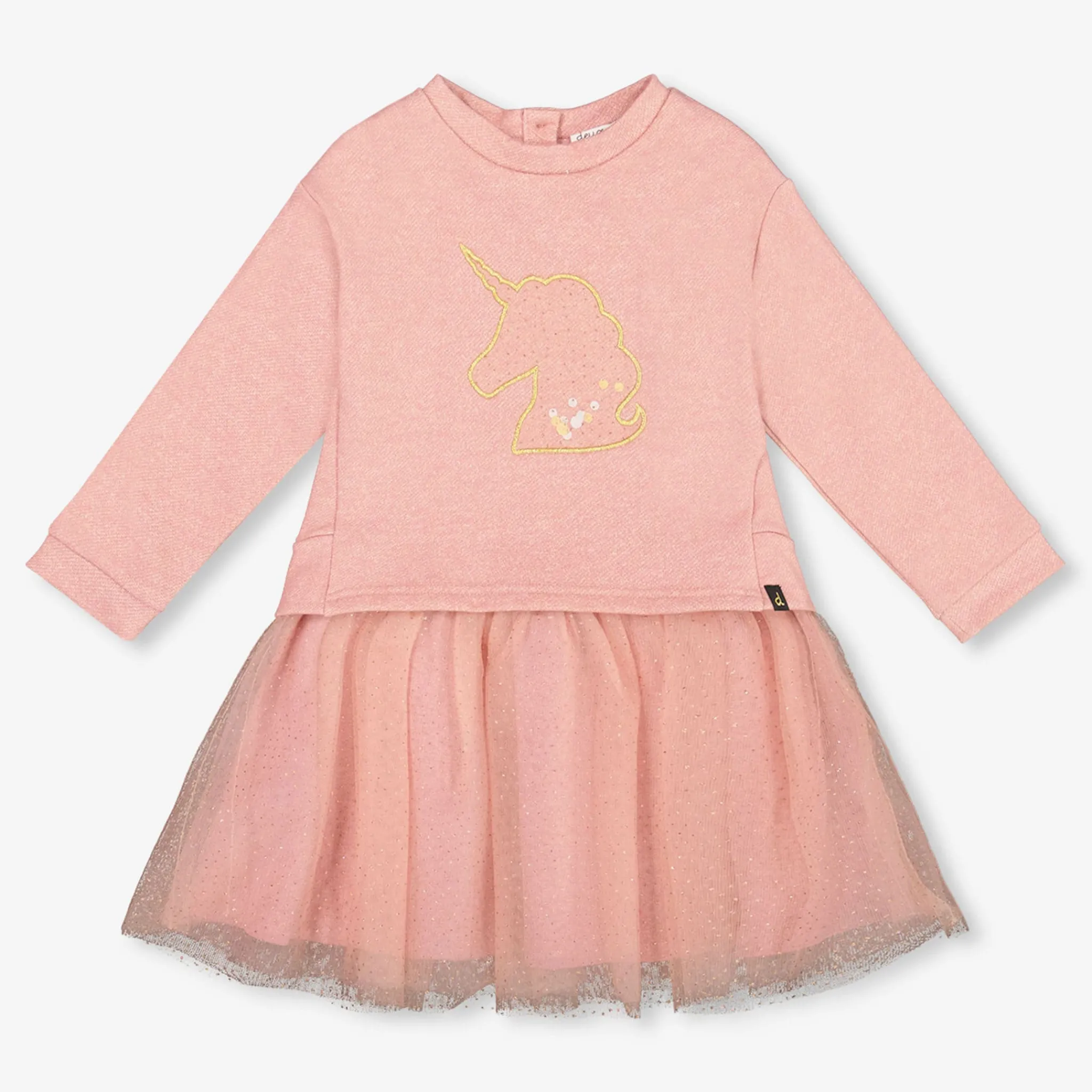 Kids Deux par Deux Dresses & Rompers>Unicorn Dress 7-10