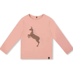 Kids Deux par Deux Tops>Unicorn T-shirt 7-10
