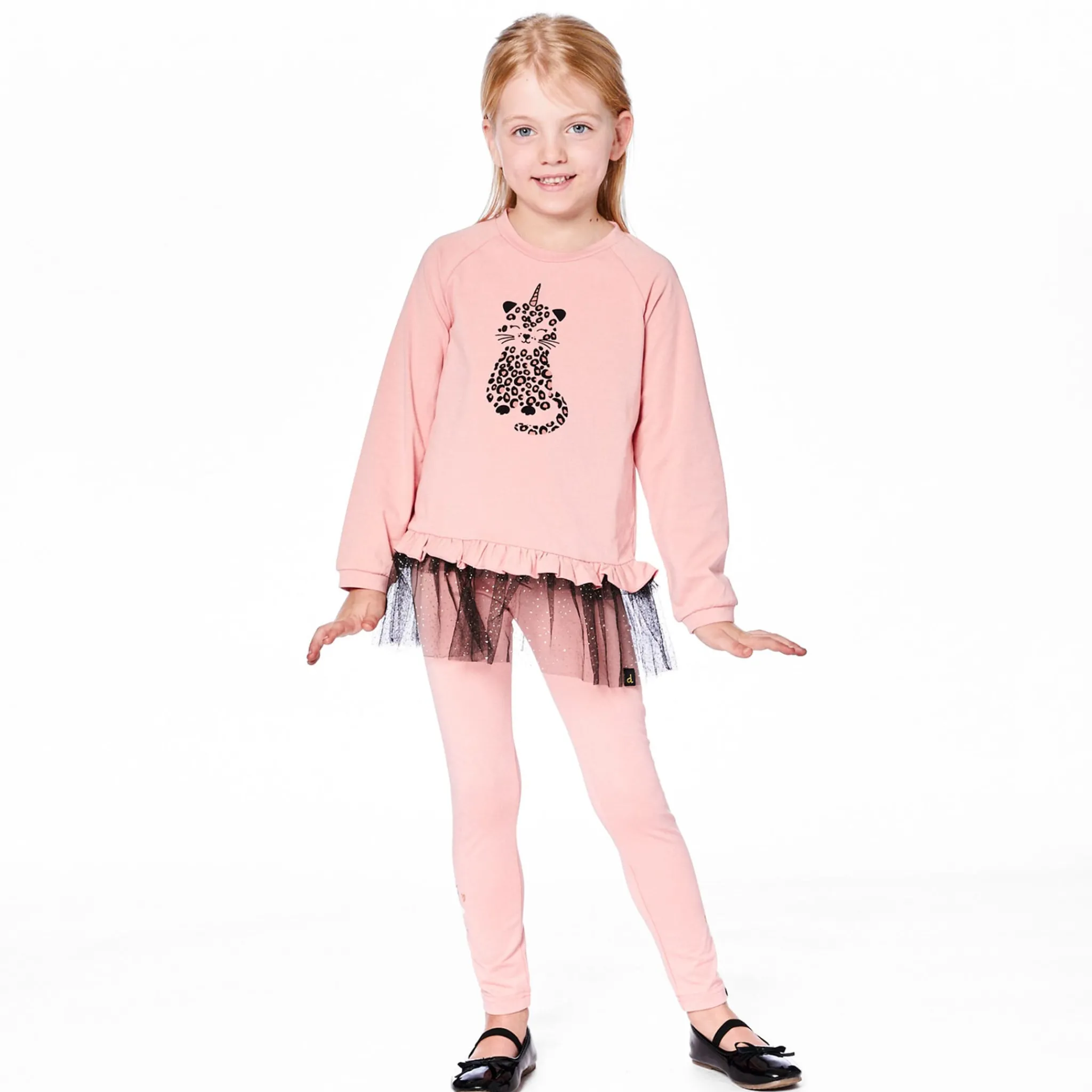 Kids Deux par Deux Unicorn Tunic 3-6