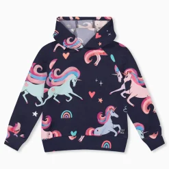 Kids Deux par Deux Fleeces And Sweatshirts|Tops>Unicorns Hoodie 7-10