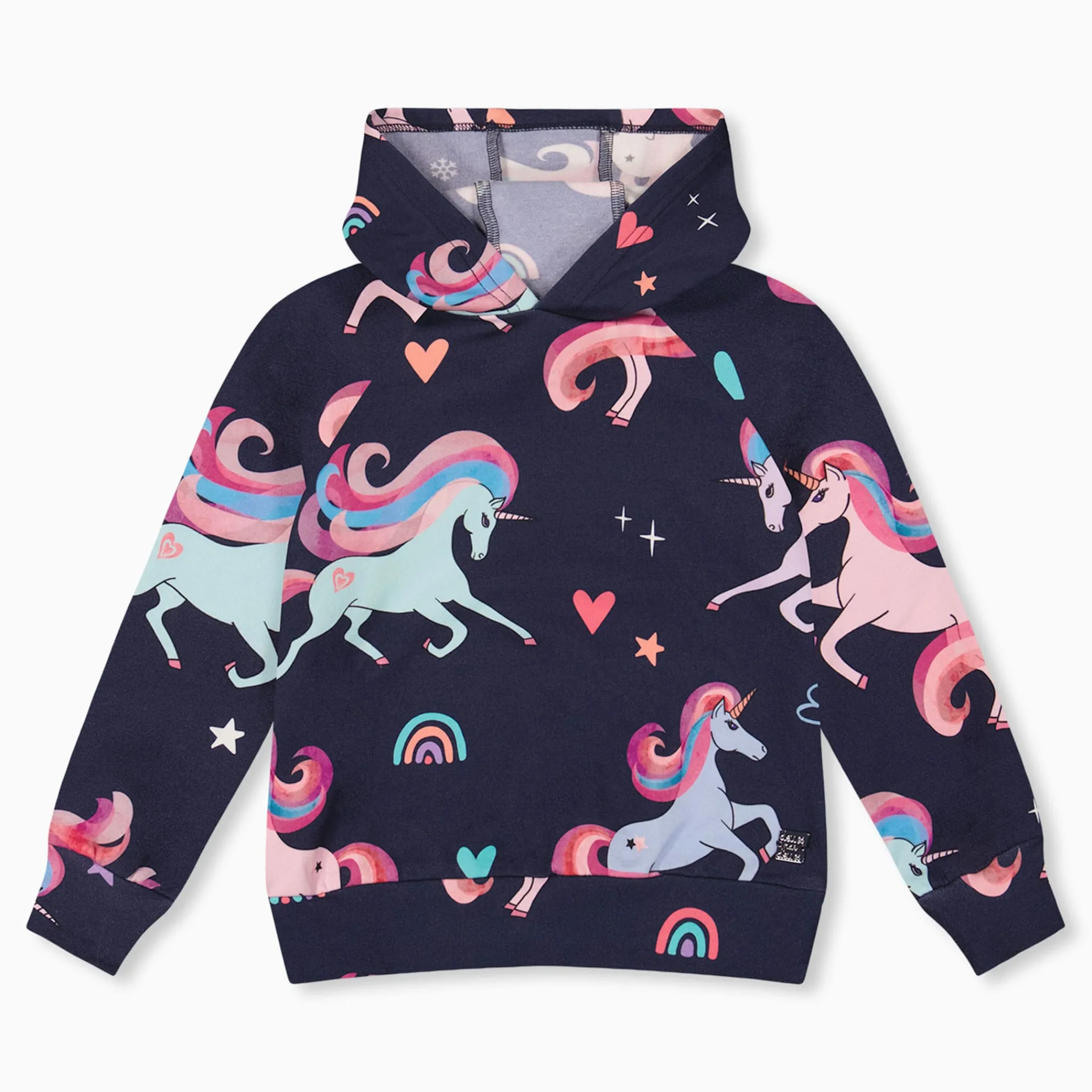 Kids Deux par Deux Fleeces And Sweatshirts|Tops>Unicorns Hoodie 7-10