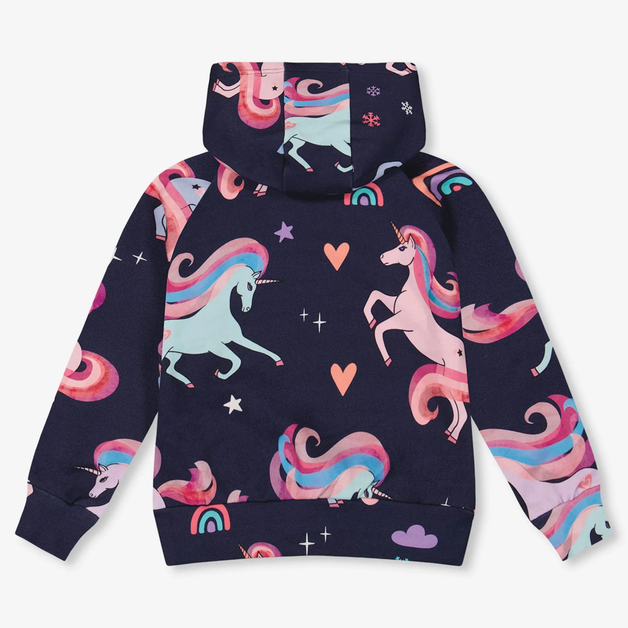 Kids Deux par Deux Fleeces And Sweatshirts|Tops>Unicorns Hoodie 7-10