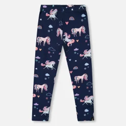 Kids Deux par Deux Unicorns Legging 7-10