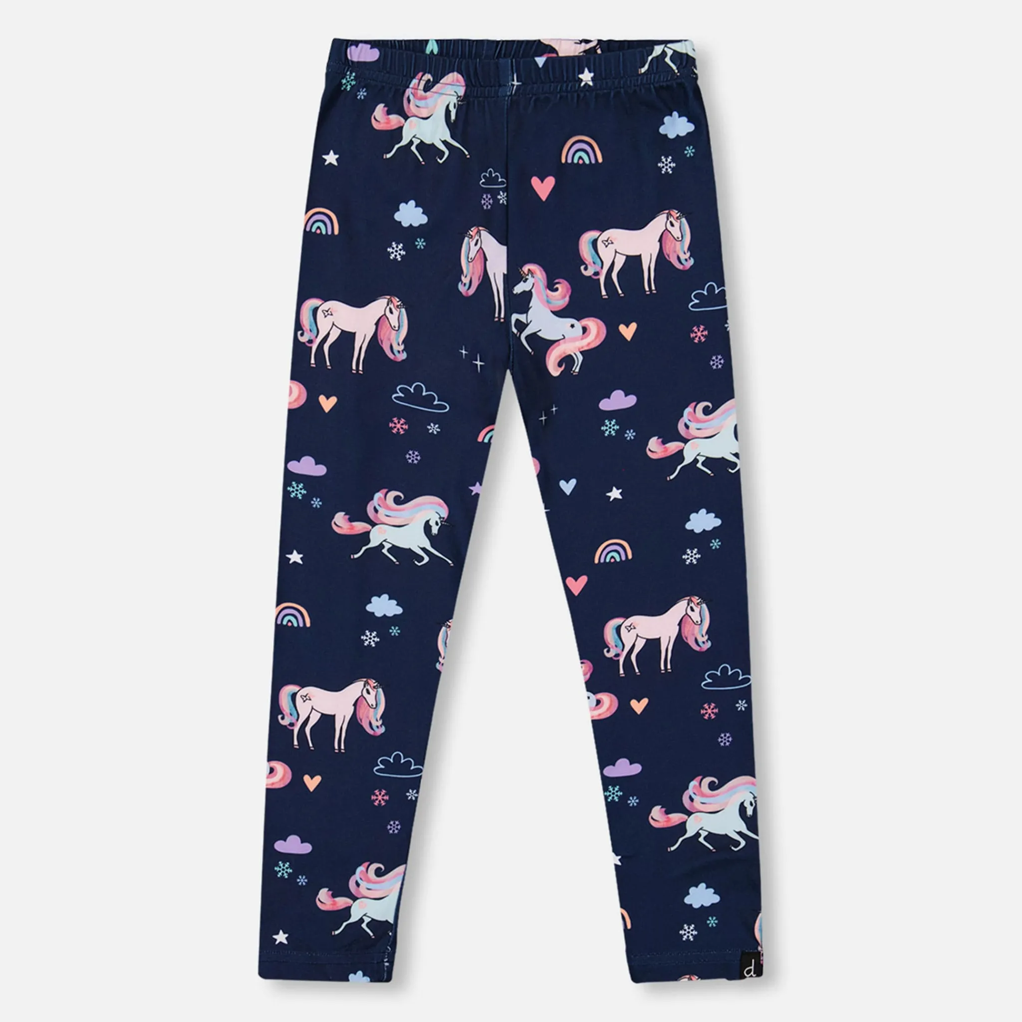 Kids Deux par Deux Unicorns Legging 7-10