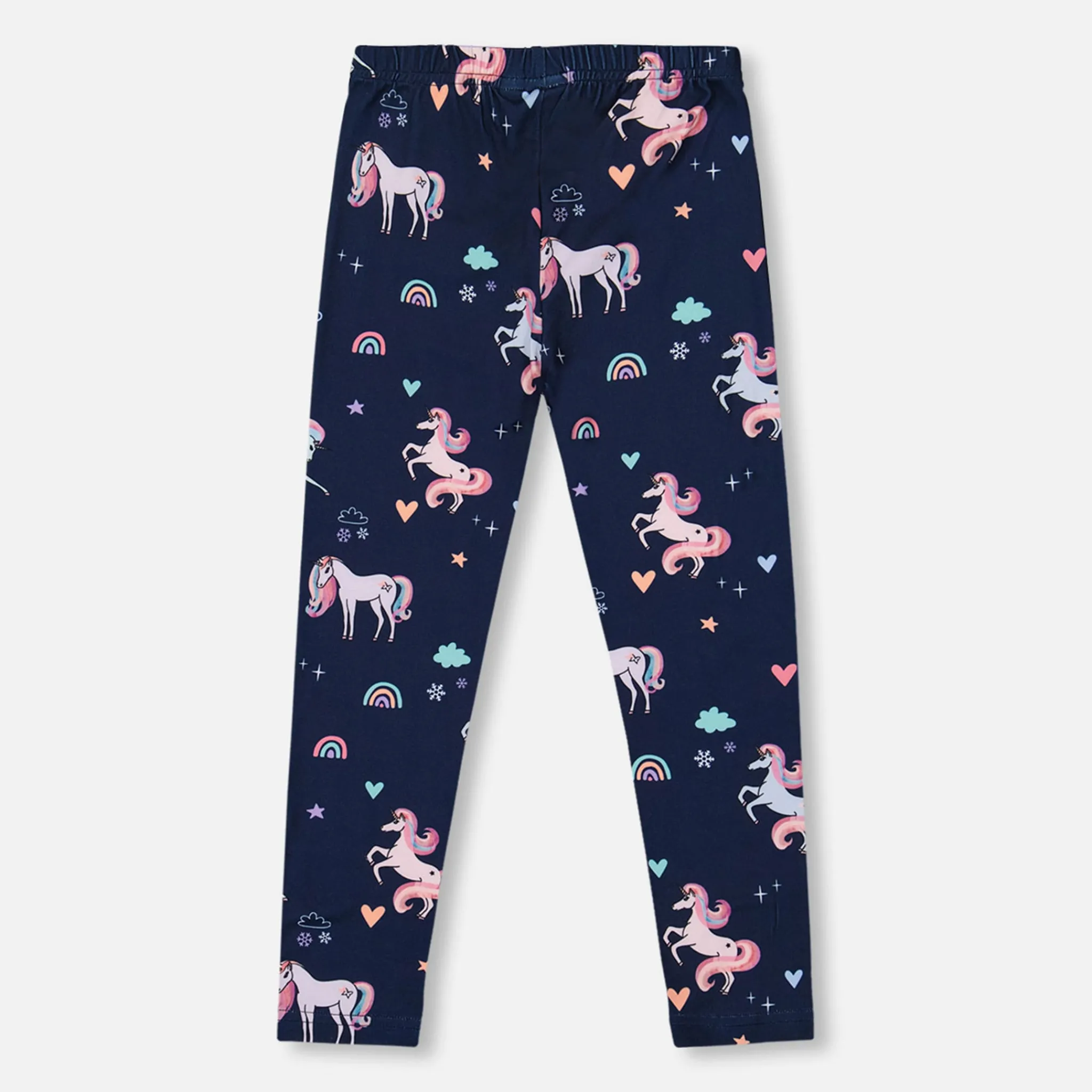 Kids Deux par Deux Unicorns Legging 7-10