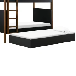 Million Dollar Baby Universal Twin Storage Trundle Bed - Black