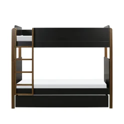 Million Dollar Baby Universal Twin Storage Trundle Bed - Black