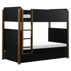 Million Dollar Baby Universal Twin Storage Trundle Bed - Black