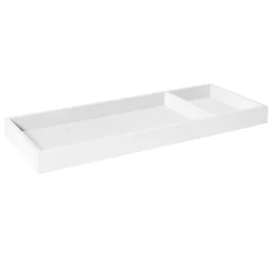 Million Dollar Baby Storage Furniture>Universal Wide Removable Changing Tray - White Finish
