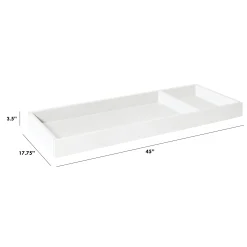 Million Dollar Baby Universal Wide Removable Changing Tray - Warm White