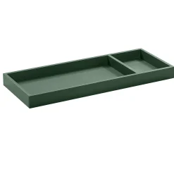 Million Dollar Baby Storage Furniture>Universal Wide Removable Changing Tray - Forest Green