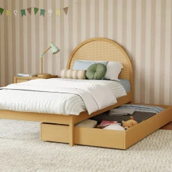 Babyletto Twin, Full & Queen Beds>Universel Twin Storage Honey