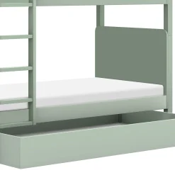 Million Dollar Baby Twin, Full & Queen Beds>Universel Twin Storage Trumble Bed - Sage
