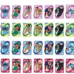 Kids Kid Jouets Uno - Lilo & Stitch