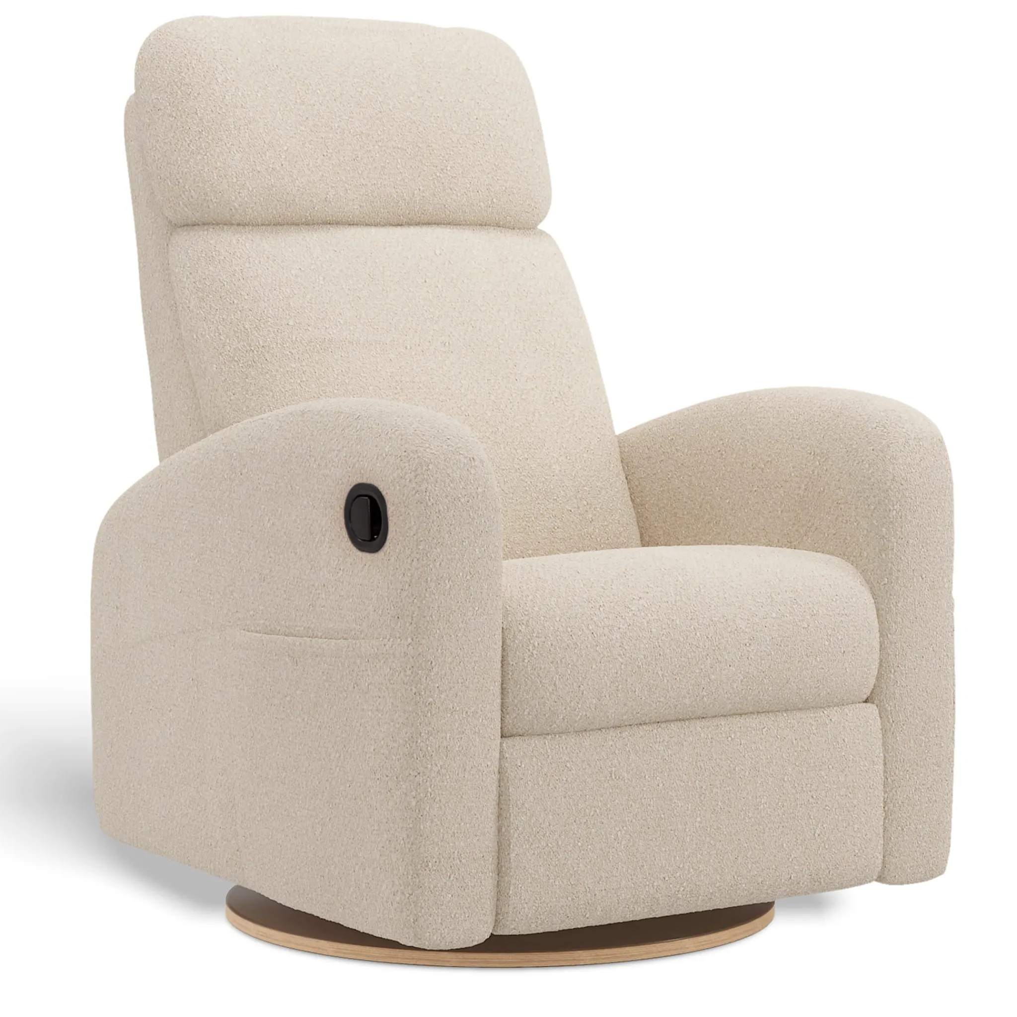 Jaymar BB Upholstered Rocking Armchair Swivel, Glider, Recliner Hailey - Beyond Sheep Cream